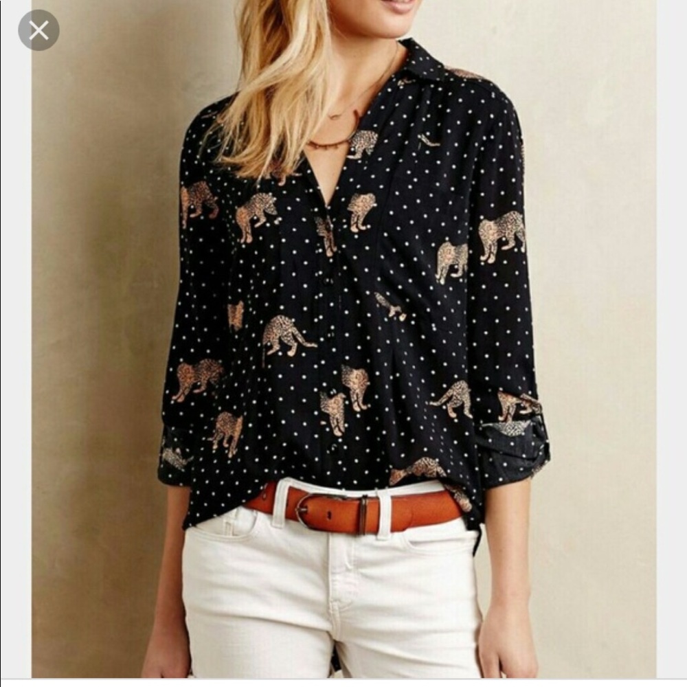Anthropologie Maeve blouse 6